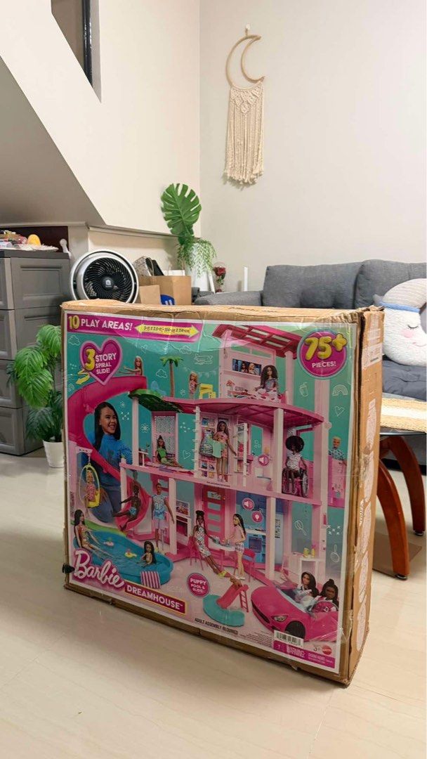Barbie Dream House (Category: Kids Toys) located in Cabanatuan. Submitted by jmac1919 (Listing ID 1461267299, Image 1). Description: ORIGINAL PRICE ₱25,000 WITHOUT BOX. SLIGHTLY NEGOTIABLE .
