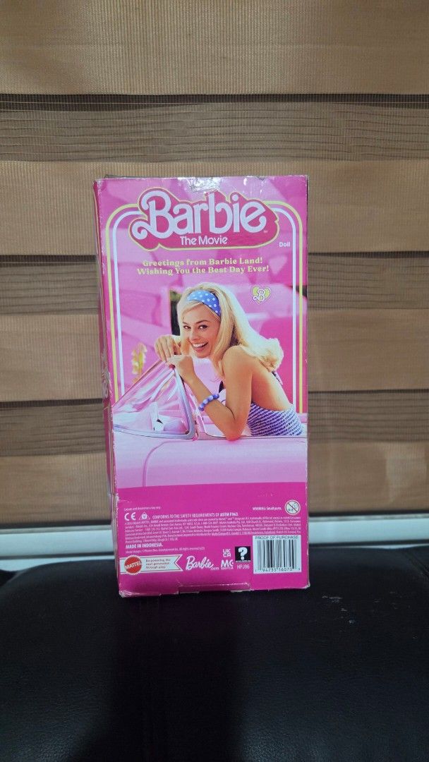 Barbie The Movie Doll (Category: Kids Toys) located in Quezon City. Submitted by kctheexplorer05 (Listing ID 1461274396, Image 2). Description: - Barbie doll from The Movie - Straight from Barbie Land! - Comes in original packaging -NRFB - Ideal for collectors and fans of the movie.