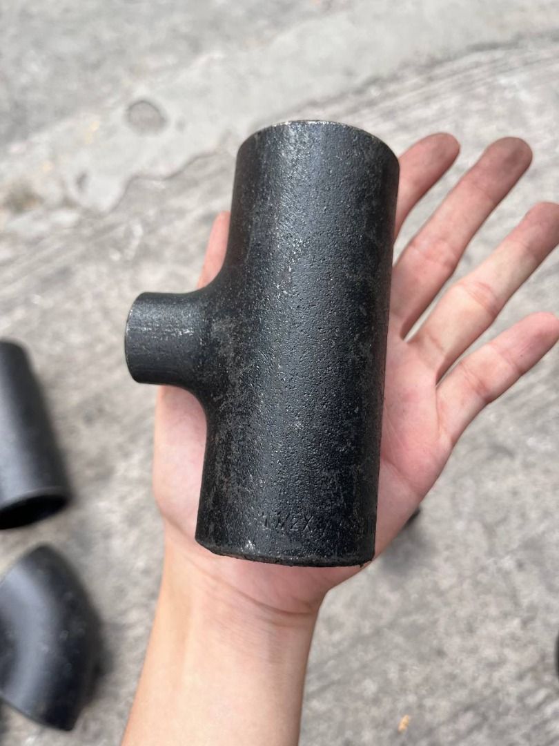 BI Welded T-reducer Specs: 11/2"x1/2" sch40 (Category: Home Improvement Tools & Accessories) located in Manila. Submitted by 09171479278_elsie. (Listing ID 1461209665, Image 2). Description: BI Welded T-reducer Specs: 11/2"x1/2" sch40 .