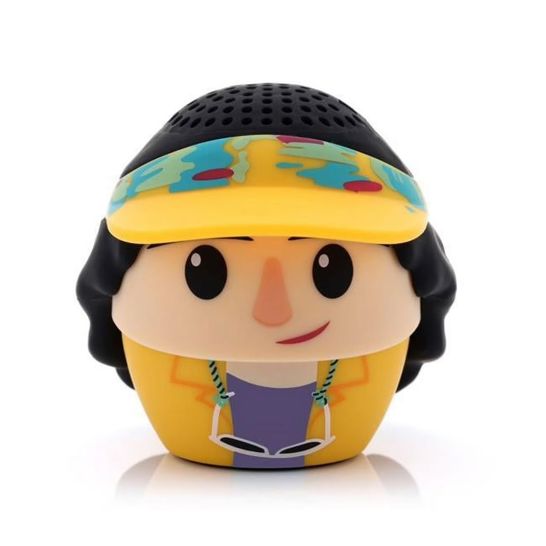 Bitty Boomers Stranger Things Mike Mini Bluetooth Speaker- Makes A Great Stocking Stuffer (Category: Soundbars, Speakers & Amplifiers) located in Taguig. Submitted by realmshop (Listing ID 1461171323, Image 2). Description: Key item features Imported Measures approx. 2" tall Officially licensed Brand: Bitty Boomers Up to 4 hours of music play on a single charge Sync two speakers together for extra boom Connects to any Bluetooth-enabled device Lal