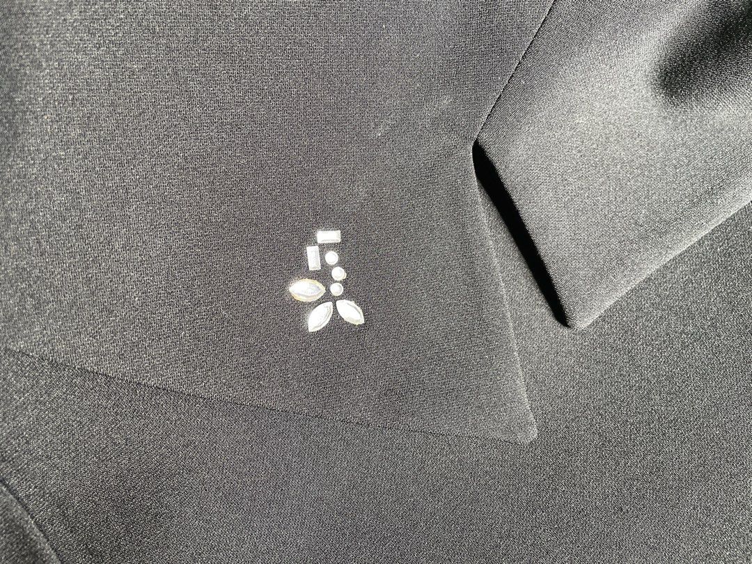 Black blazer (Category: Others Tops) located in Quezon City. Submitted by liama (Listing ID 1461129960, Image 3). Description: Classic blazer w unusual faux crystals on lapel Lined; 4 hooks fastening Italian brand Motivi < 2-day reservation period; GCash; buyer books/pays for pick up : QC: EDSA-GMA area, OR if u r in vicinity i cn jst hand it over to u>.