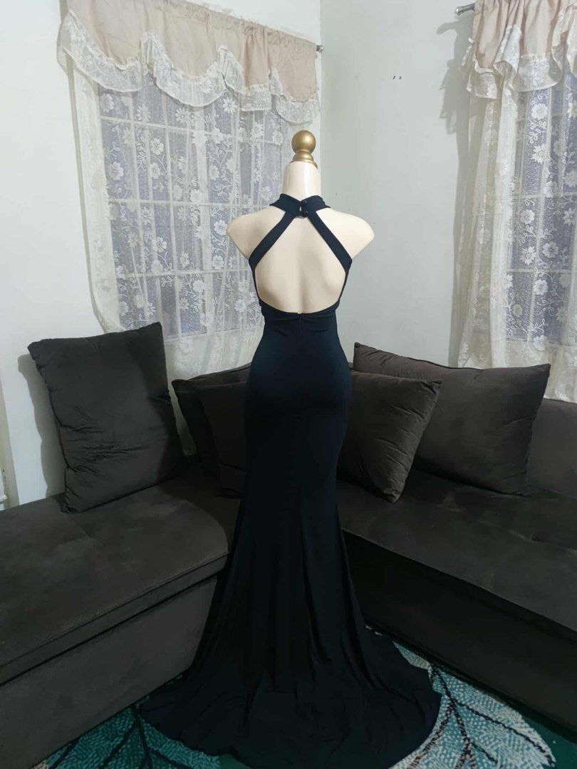 Black gown #3 (Category: Evening dresses & gowns) located in Cebu City. Submitted by prelvedbyrashaaa (Listing ID 1461256791, Image 3). Description: I had these gowns custom-made. They’re best suited for small to medium frames..