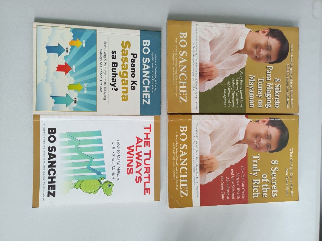 Bo Sanchez books. Bundled take all (Category: Religion Books) located in Manila. Submitted by ilovesupersale (Listing ID 1461122838, Image 1). Description: take all fixed rate 300 pesos fixed freebies freebies freebies gcash payment scheduled pickup.