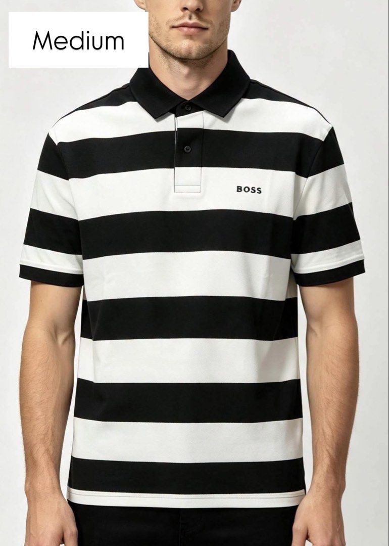 Boss Polo Shirts (Category: Luxury Apparel) located in Santa Rosa. Submitted by miqboutique (Listing ID 1461178834, Image 2). Description: Boss Polo Shirts *sizes available on each photo ₱4,499 + SF • Ready to ship • Guaranteed Original Fb page: Miq's Boutique.