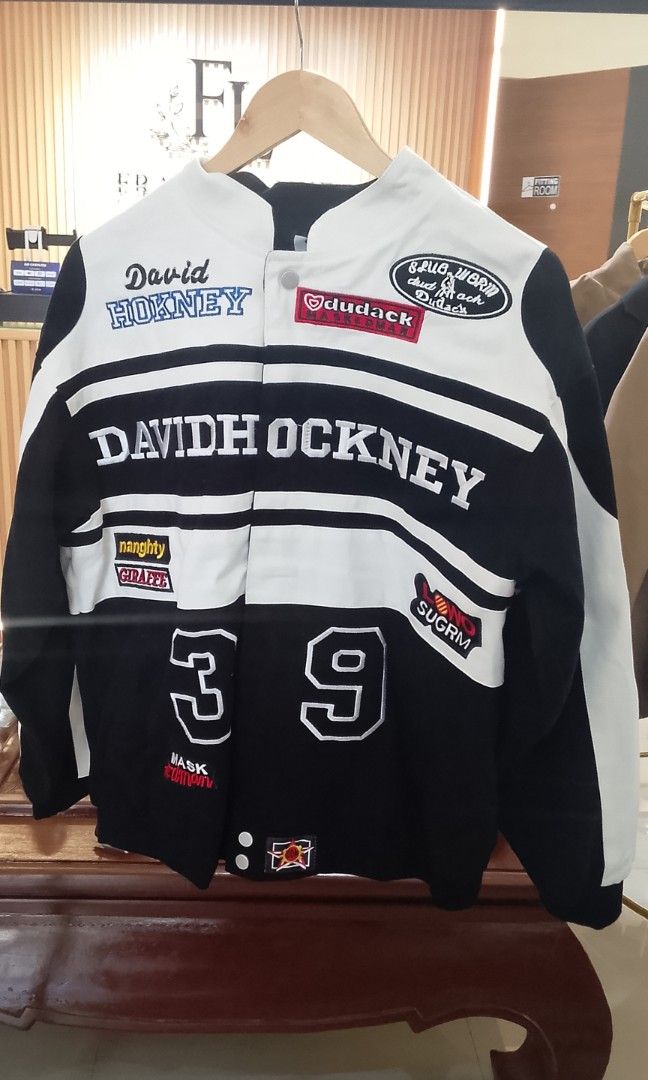 Brand New Racing Jacket (Category: Coats, Jackets and Outerwear) located in Bulacan. Submitted by imrolene (Listing ID 1461131273, Image 1). Description: Fresh from Bangkok Embroidered details Limited stock only We deliver nationwide📩.