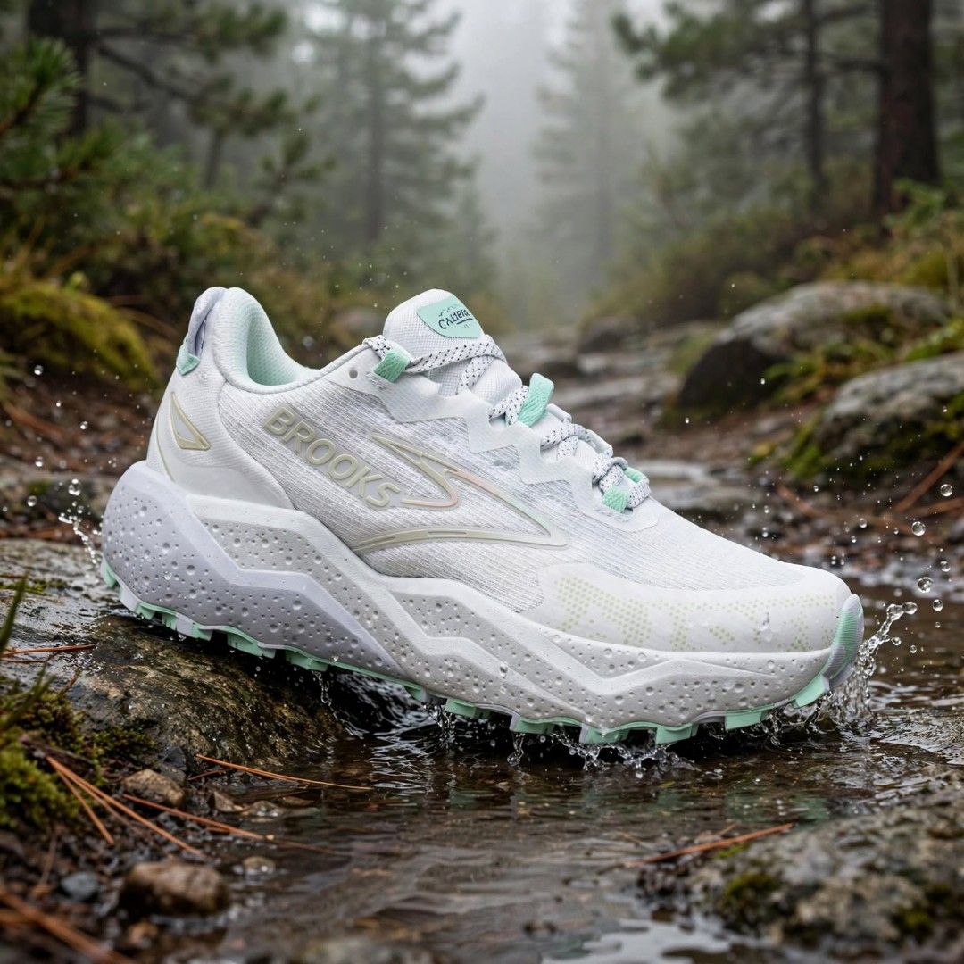Brooks Caldera 8 (Category: Sneakers) located in Rizal. Submitted by timeless_shop (Listing ID 1461184076, Image 1). Description: FOR SALE: ORIGINAL BROOKS CALDERA 8 - Women's Trail Shoes 🤍 📌 DETAILS: 💙 Model: Brooks Caldera 8 - TRAIL | Neutral 🏔️ 💙 Size: US 7 Women's | EU 38 | UK 5 | 24cm 📏 Pang Size 7.5 feet 💙 Color: Pearlized White 💙 Condition: 9.9/10 - Super linis, hindi madumi! 🧼✨ Fresh na fresh 💙 Comfort: DNA LOFT v3 ☁️ - Sobrang 