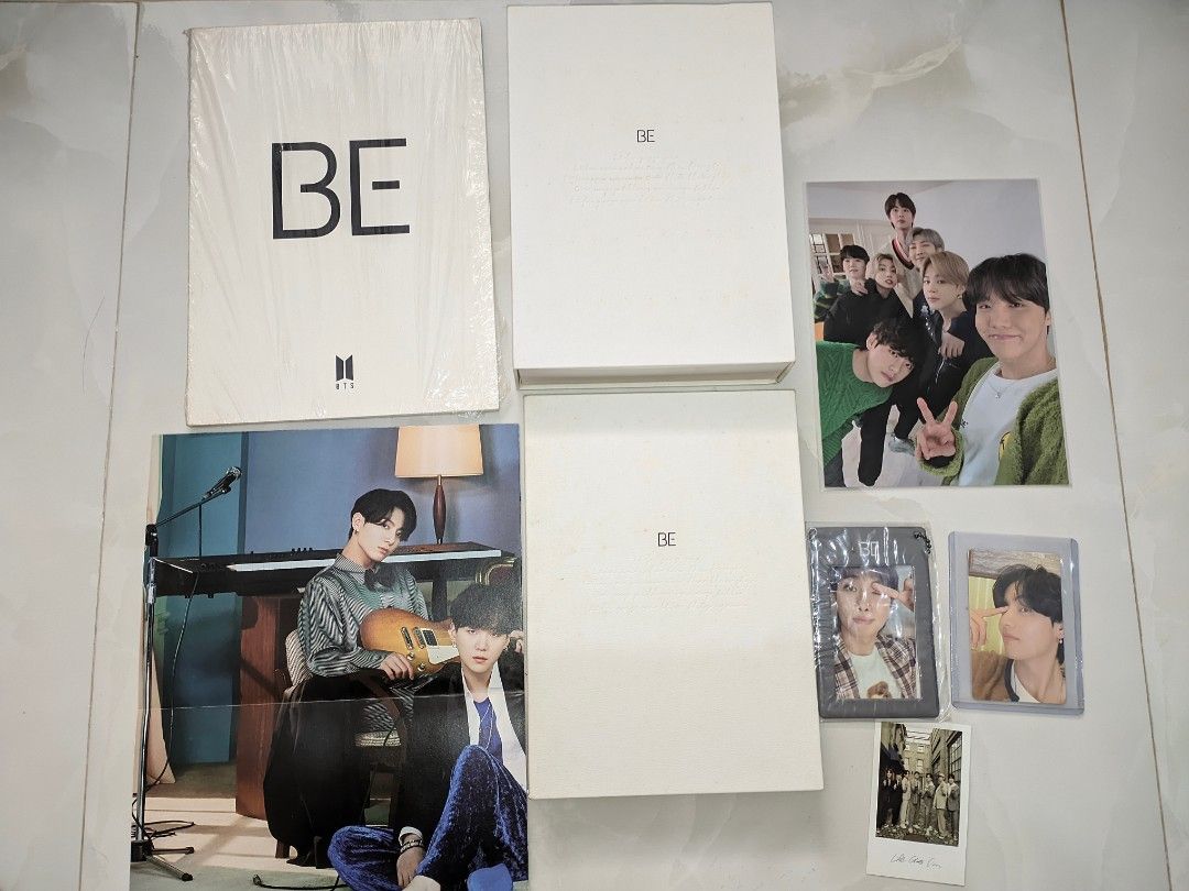 bts - be deluxe + essential bundle complete album (Category: CDs & DVDs) located in Pasig City. Submitted by pottyhead.22 (Listing ID 1461205494, Image 2). Description: PS: repriced from 1,500 selling price. super discounted na - 1st Press release - selling as bundle/set - complete inclusions with pc, photo frame, POB, group polaroid, and 1st press benefits - see pics - nego for sure buyer, pls mssg.
