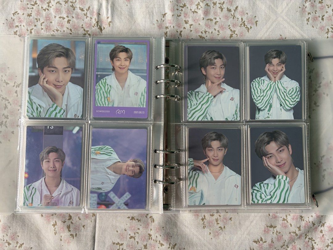 BTS RM Mini Photocards Set - LY SWZ PTD (Category: K-Wave Merchandise) located in Muntinlupa City. Submitted by glossrunch (Listing ID 1461115595, Image 2). Description: P3000 + lsf *take all 3 sets from Love Yourself Japan, Sowoozoo and Permission To Dance *all stored in sleeves and toploader rfs: decluttering GCash / BPI J&T 🏷️ bts rm namjoon jin suga jhope jimin v jungkook arirang.