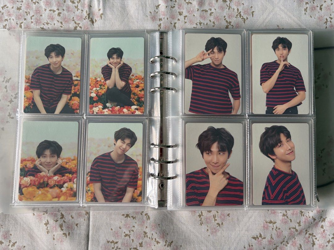 BTS RM Mini Photocards Set - LY SWZ PTD (Category: K-Wave Merchandise) located in Muntinlupa City. Submitted by glossrunch (Listing ID 1461115595, Image 1). Description: P3000 + lsf *take all 3 sets from Love Yourself Japan, Sowoozoo and Permission To Dance *all stored in sleeves and toploader rfs: decluttering GCash / BPI J&T 🏷️ bts rm namjoon jin suga jhope jimin v jungkook arirang.