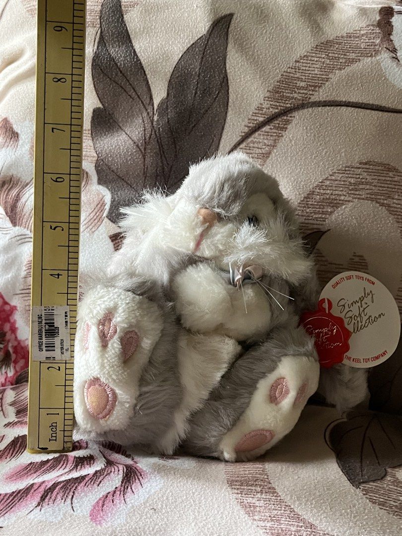 Bunny grey #2 plush (Category: Plushies & Soft Toys) located in Paranaque City. Submitted by bonsaiart (Listing ID 1461231077, Image 2). Description: Brand new 400+sf No to cod/ cop/meetup No breaking of bundle or set Payment via gcash or Paymaya Shipping via j&t.