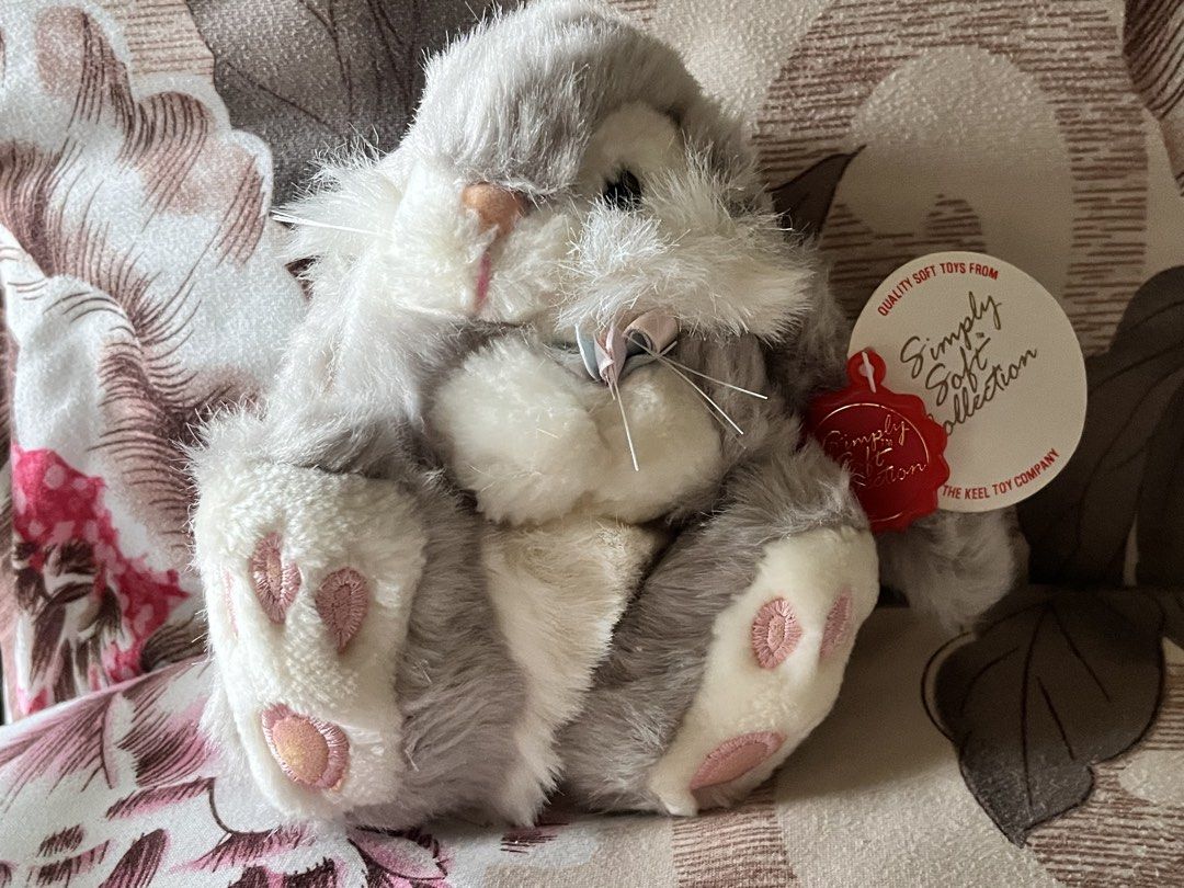 Bunny grey #2 plush (Category: Plushies & Soft Toys) located in Paranaque City. Submitted by bonsaiart (Listing ID 1461231077, Image 1). Description: Brand new 400+sf No to cod/ cop/meetup No breaking of bundle or set Payment via gcash or Paymaya Shipping via j&t.