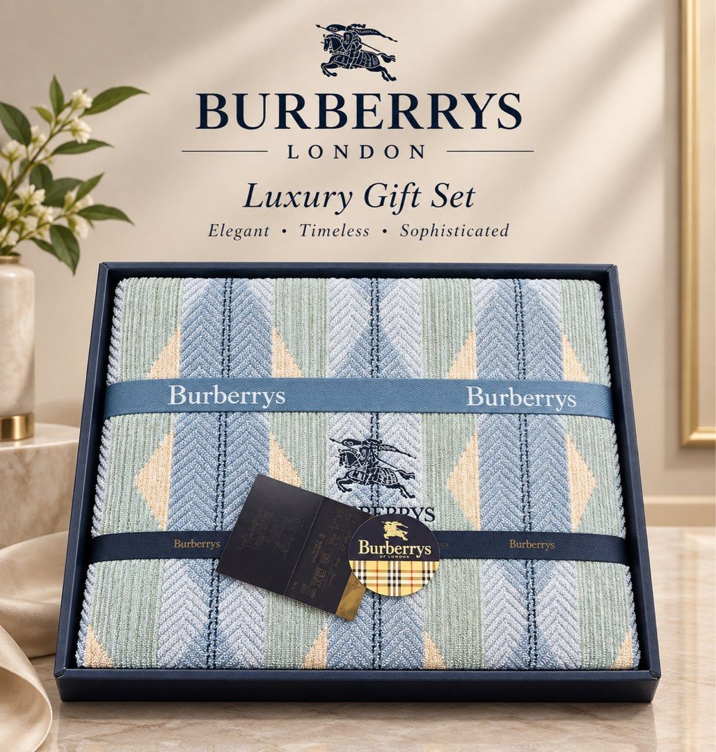 Burberry Towel Blanket 140x190cm (Category: Bedding & Towels) located in Antipolo. Submitted by queens.collections (Listing ID 1461273848, Image 1). Description: Skukl99261M.