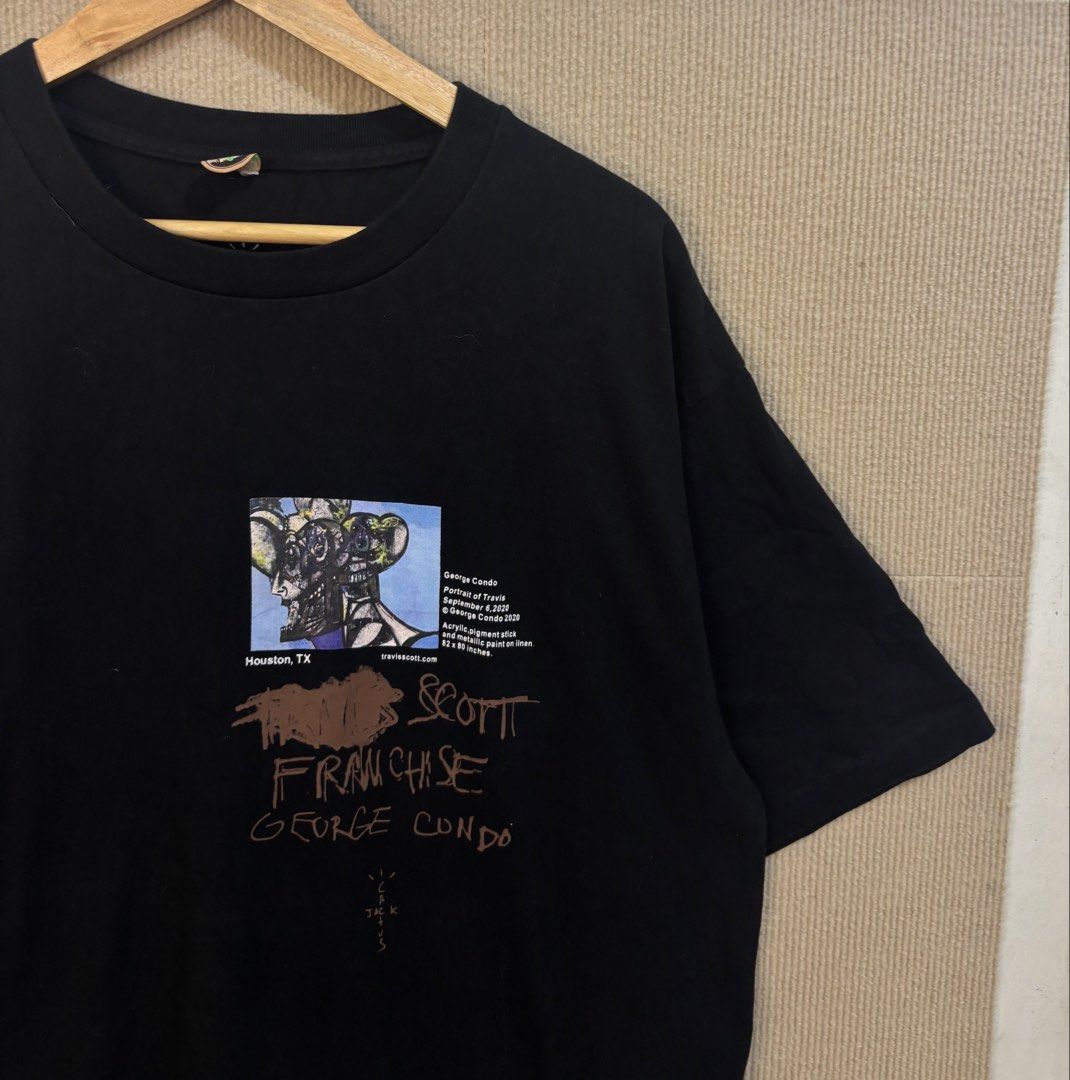 Cactus Jack (Category: Tshirts & Polo Shirts ) located in San Fernando. Submitted by jyyyshytt (Listing ID 1461226662, Image 3). Description: Excellent condition No issue Color rate:9.5/10 Dimensions:W24 L31.