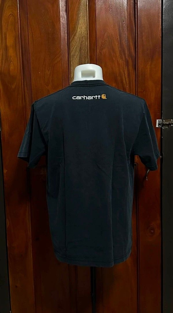 Carhartt Script Shirt (Category: Tshirts & Polo Shirts ) located in Tabaco. Submitted by goodiestuffs86 (Listing ID 1461263057, Image 2). Description: Carhartt Script Shirt Width: 23 Length: 30 Large to XL Color rate: 8.8/10 Excellent Condition Minor hairlines only sa print.