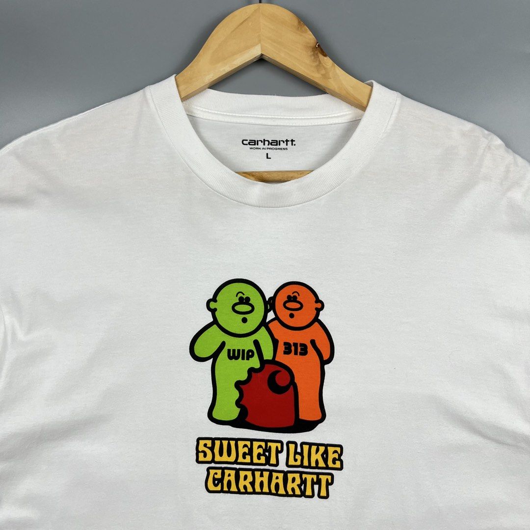 Carhartt WIP Bear Tee (Category: Activewear) located in Los Banos. Submitted by 4030.archives. (Listing ID 1461270003, Image 2). Description: Carhartt WIP Bear Tee 2500 Pesos Large Length : 29 inches Width : 23 inches Excellent Condition.