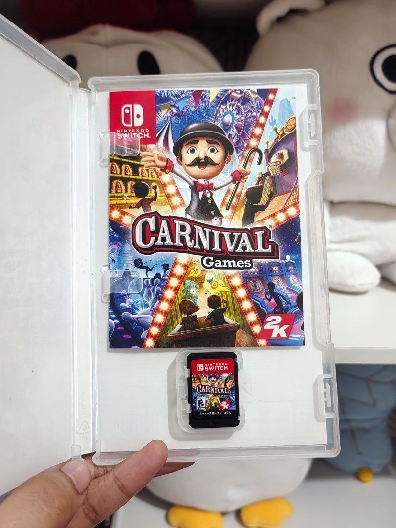 Carnival Games Nintendo Switch Game (Category: Nintendo) located in San Jose del Monte. Submitted by chimkenugets (Listing ID 1461185055, Image 3). Description: .