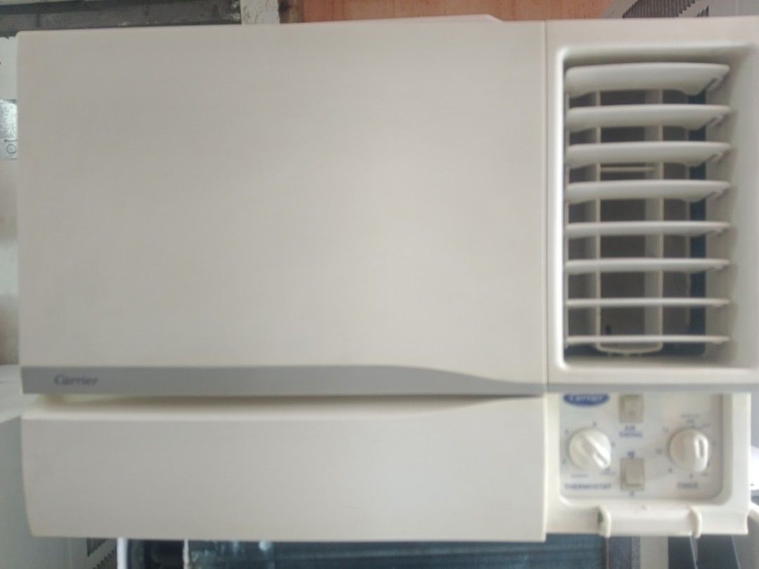 Carrier Window Type Aircon (Category: Air Conditioning and Heating) located in Manila. Submitted by mahdimant98432 (Listing ID 1461222370, Image 1). Description: PTPA‼️ SUPER SALE ☀️ PRICE FOR ATTENTION ONLY Window Type Aircons 2ndHand 0.5hp/ 0.7hp/ 1.hp/ 1.5hp/ 2.hp/ 2.5hp Inverter and Inverter grade Unit Types ✅ 100% GOOD CONDITION ✅ FAST COOLING & READY TO USE ✅ NO HISTORY OF REPAIRS ✅ NOT RECONDITION & NO ISSUES ✅ NEWLY CLEAN INSIDE & OUT ✅ A