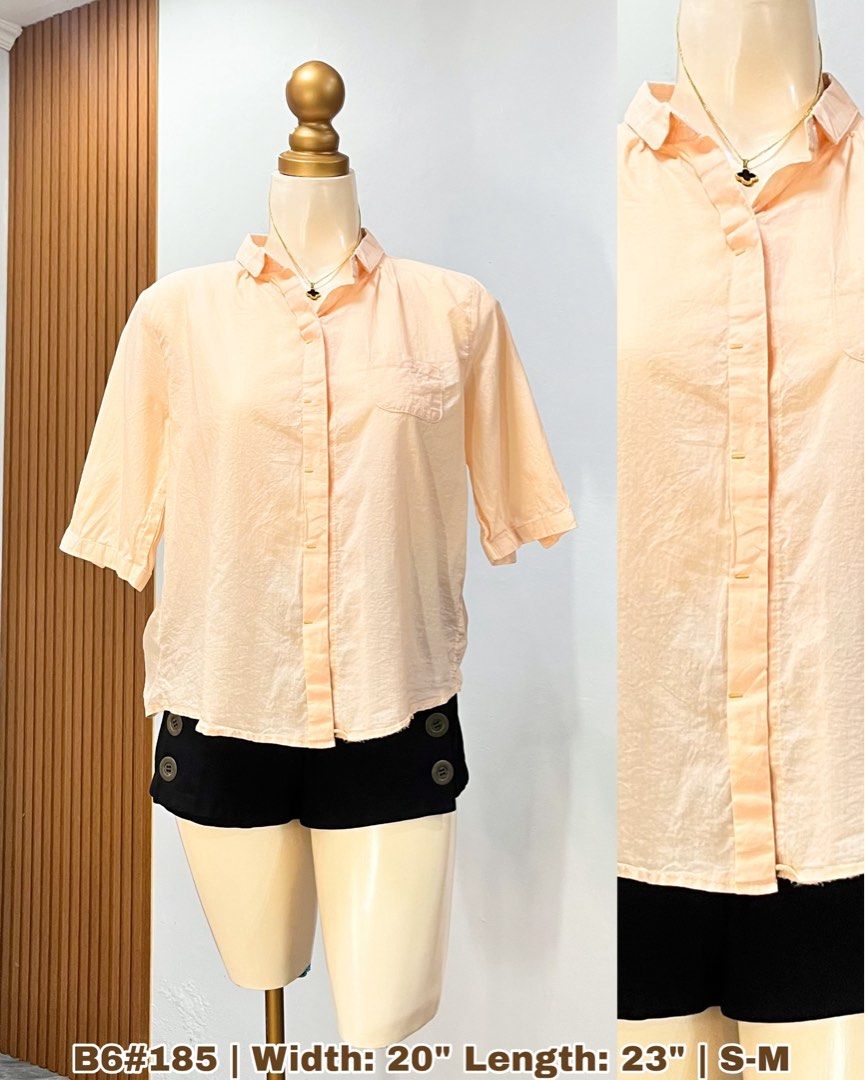 Casual / Office Blouse • Orange (Category: Blouses) located in Cavite. Submitted by cnchnll (Listing ID 1461294455, Image 1). Description: .