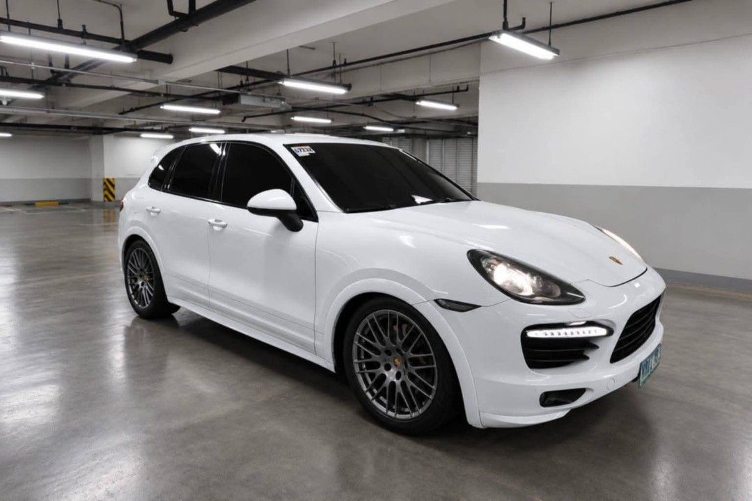 Cayenne Gts 2013 limited (Category: Announcements) located in Cavite. Submitted by eyamvillag08141 (Listing ID 1461168569, Image 1). Description: Porsche Cayenne Gts,2013 model,Limited Edition 8-speed Tiptronic S Automatic Transmission All-Wheel Drive (AWD) 3.0L Turbocharged V8 (335 HP / 332 lb-ft Torque) 39km odo Pearl White 100% smooth drive Prestine Condition Complete and clean legal papers (OR/CR original, registered)..