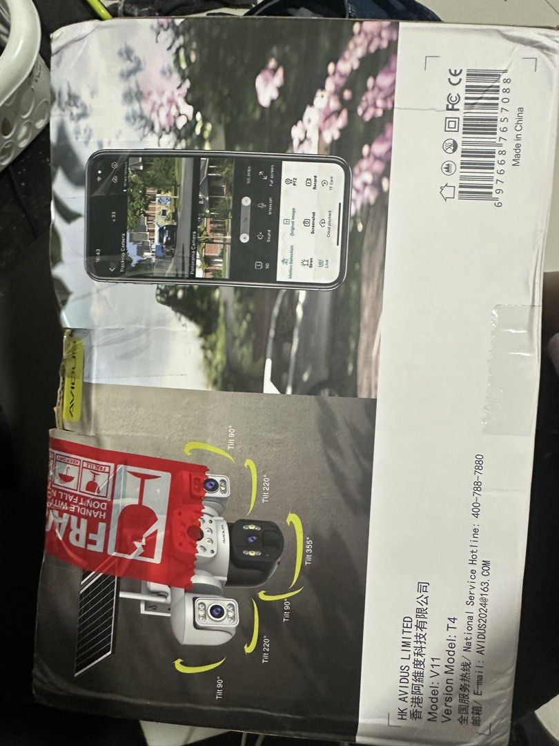Cctv T4 avidus (Category: Webcams) located in Antipolo. Submitted by jlonline_1207 (Listing ID 1461128930, Image 3). Description: On hand gagamitin na lang gor outdoor and indoor cctv with card.