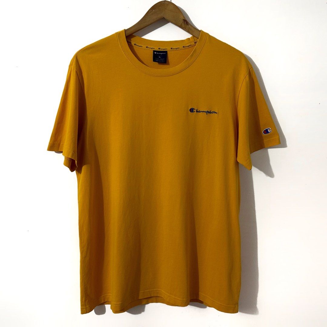 Champion Mustard Shirt (Category: Blouses) located in Taguig. Submitted by intransitforyou (Listing ID 1461276343, Image 1). Description: .