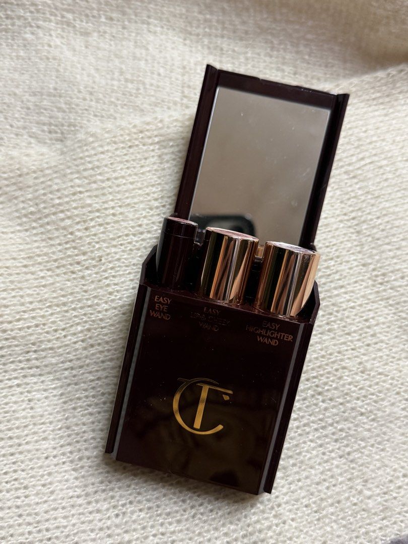 Charlotte Tilbury Quick Easy Makeup Date Night Look (Category: Makeup) located in San Mateo. Submitted by jlnrz (Listing ID 1461194101, Image 2). Description: Includes: Easy Eye Wand, Easy Lip & Cheek Wand, Easy Highlighter Wand brand new 3.5k nego.