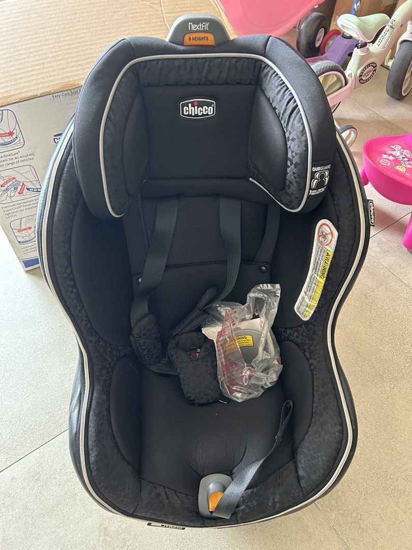 Chicco NextFit Zip Convertible Car Seat (Category: Car Seats) located in Taguig. Submitted by chasewk (Listing ID 1461185537, Image 2). Description: Used 2x only. Bought as brand new from Baby Company My child will not use it anymore shipping care of buyer Or meet up in BGC or San Juan City area - Chicco NextFit Zip Convertible Car Seat - Rear-facing: 5-40 lbs - Forward-facing: 22-65 lbs - Zip & Wash seat pad for easy cleaning - Premium LATCH con