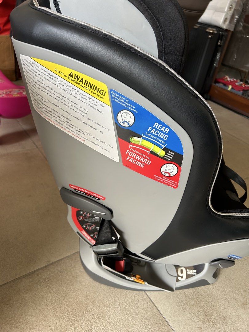 Chicco NextFit Zip Convertible Car Seat (Category: Car Seats) located in Taguig. Submitted by chasewk (Listing ID 1461185537, Image 3). Description: Used 2x only. Bought as brand new from Baby Company My child will not use it anymore shipping care of buyer Or meet up in BGC or San Juan City area - Chicco NextFit Zip Convertible Car Seat - Rear-facing: 5-40 lbs - Forward-facing: 22-65 lbs - Zip & Wash seat pad for easy cleaning - Premium LATCH con