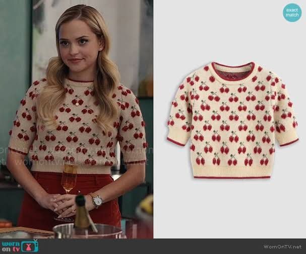 CIDER Cherry Knit Top (Category: Blouses) located in Cainta. Submitted by gelayp (Listing ID 1461201974, Image 3). Description: ⛔️⛔️ LOWBALLERS WILL BE IGNORED ⛔️⛔️ Cider Cherry Knit Top Thick fabric! Can be worn for winter/autumn Worn in Japan once ✅ Size S best fit S-M ✅ Some frayed threads 9/10 condition ❌ no when worn, all pics posted RFS: Decluttering MOP: Gcash, Bdo, Maribank Delivery: J&T Gogoexpress Lalamove Grab Loc: Cainta Tags: cottage