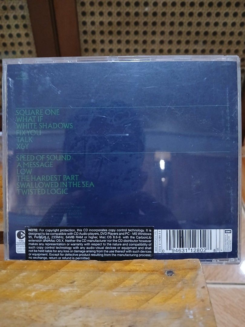 Coldplay - X&Y (Category: CDs & DVDs) located in Paranaque City. Submitted by jc.vibes (Listing ID 1461118042, Image 2). Description: vg+.