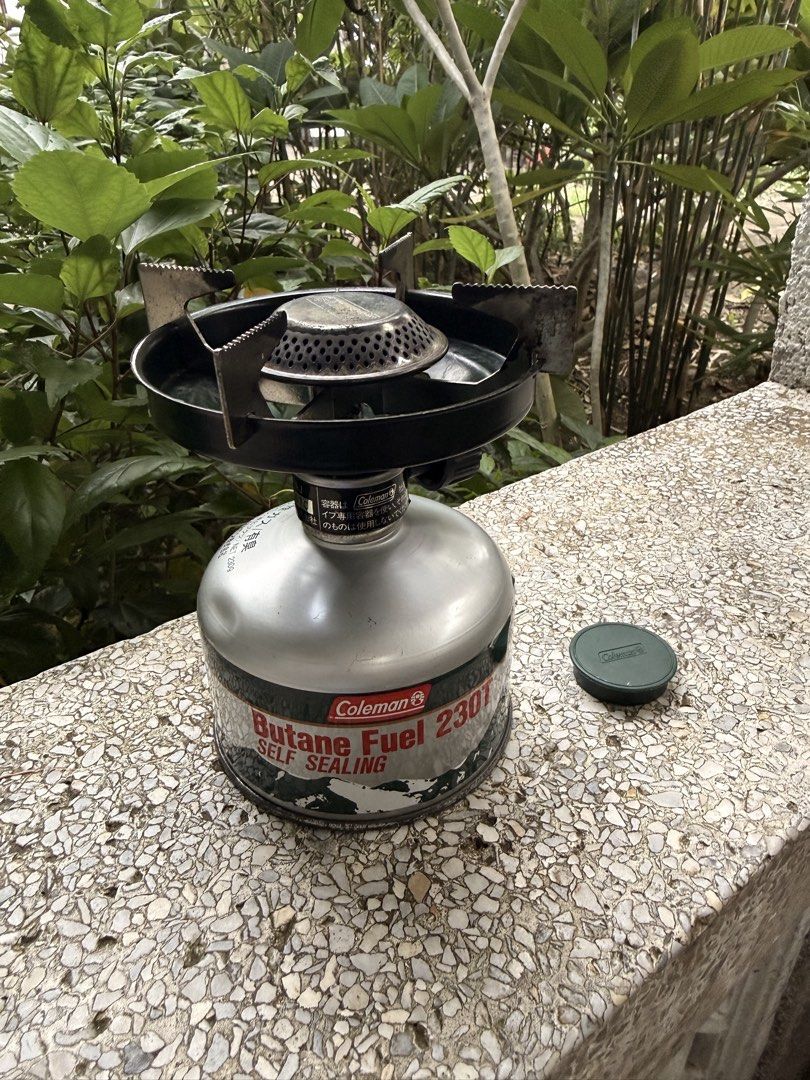 Coleman and Sakae Fuji (Category: Hiking & Camping) located in Calamba. Submitted by transitory (Listing ID 1461251483, Image 1). Description: For Sale COLEMAN camping/bikepacking stove set In very good working condition ₱2,200 Sakae Fuji Spark Ace BT-20SP torch with gas canister ₱1,100 Please see photos included Take all items for ₱3,000 Calamba,Laguna location Shipping c/o buyer Pm or contact 09165870869 Salamat.