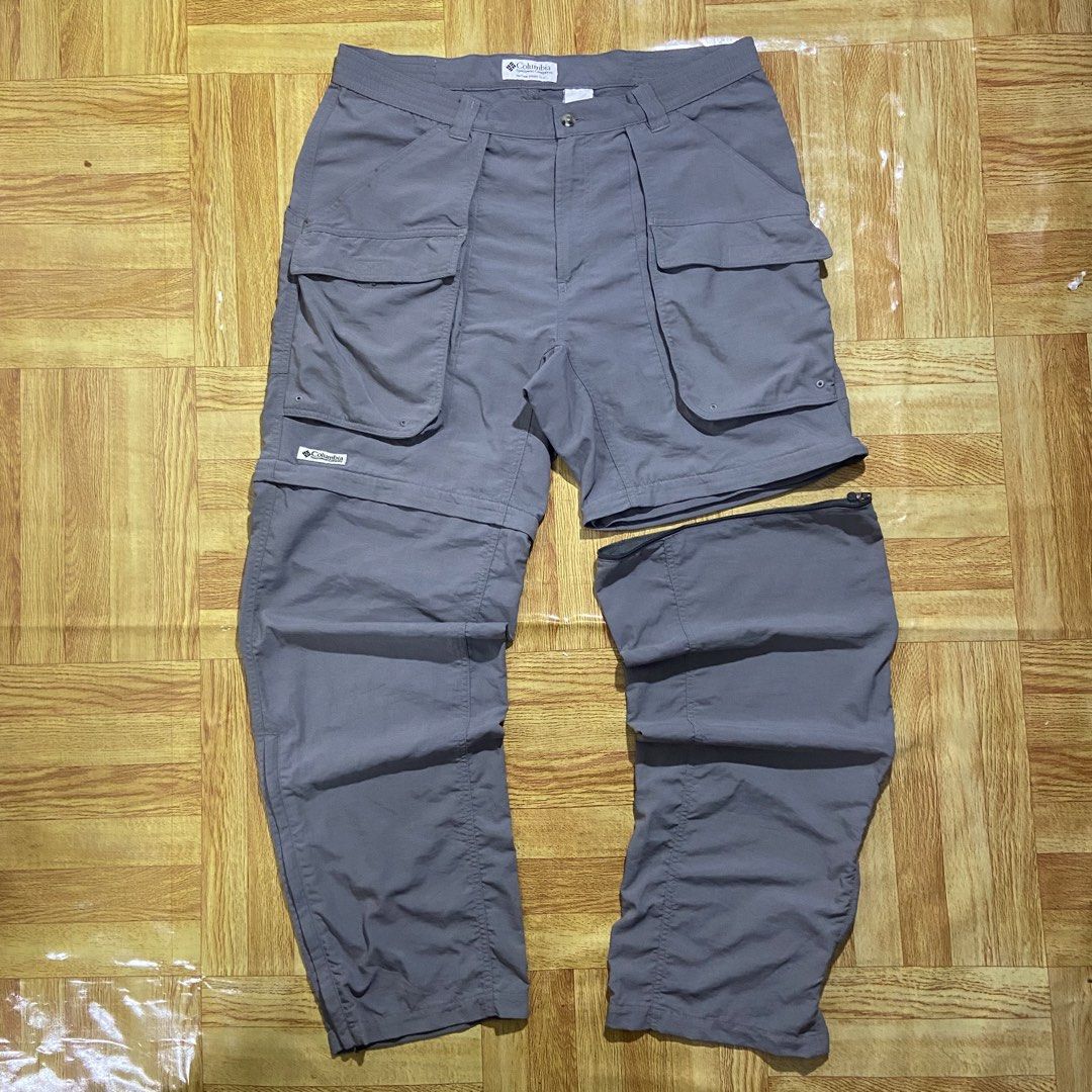 Columbia Convertible Pants (Category: Activewear) located in Dasmarinas. Submitted by thrift2gems (Listing ID 1461251190, Image 1). Description: Columbia Convertible Pants✨ -WIDTH: 36 -LENGTH: 40 -COLOR RATE: 9.5/10 -CONDITION: 9.5/10 -ISSUE: NONE.