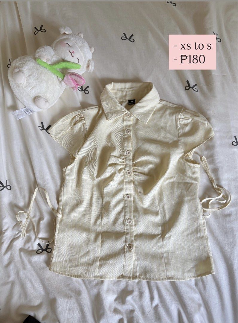 Coquette tops (Category: Blouses) located in Manila. Submitted by helpmedeclutterpls777 (Listing ID 1461209306, Image 2). Description: Hi girlies! Help me declutter my closet – good quality, preloved koket tops. Some barely worn, all in good condition. ★ Buy individually at the price shown OR ★ Take all for ₱ 1,200 only!! Just PM me the photo/s of the item/s you want, and I’ll get back to you ASAP. Thank you besties! ‎ . ݁⋆ ۶ৎ ݁˖ . ݁.