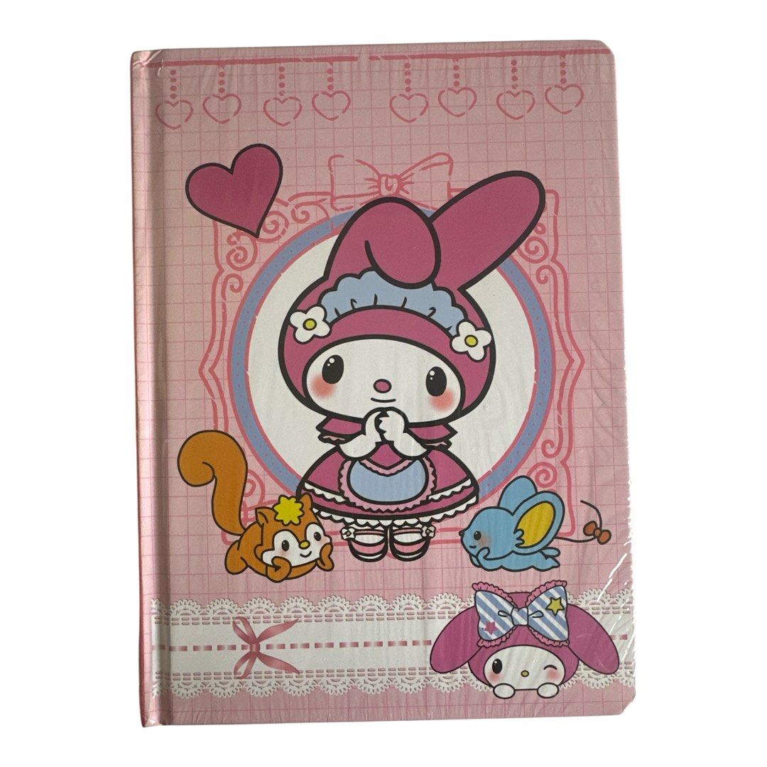 Cute Sanrio My Melody & Hello Kitty Notebook Journal (Category: Stationery & School Supplies) located in Quezon City. Submitted by ghessie (Listing ID 1461210446, Image 1). Description: ₱150 each 📔 PRODUCT DETAILS: • A5 size — convenient and easy to carry • Adorable Sanrio character designs • Multiple designs/variants available • Great for school, office, journaling & travel 📌 PLEASE NOTE: Designs/variants are subject to availability. Please ch