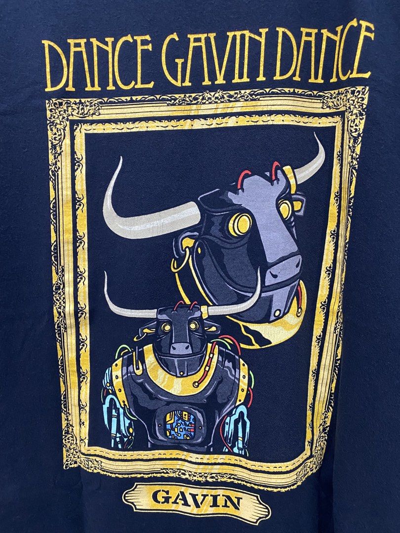 Dance Gavin Dance "Gavin" (Category: Tshirts & Polo Shirts ) located in Naga. Submitted by jamesserra69599 (Listing ID 1461280958, Image 3). Description: MEDIUM ON TAG 19.5x27.5 COLOR RATE: 9.5/10 EXCELLENT CONDITION ISSUE: HAIRLINES.