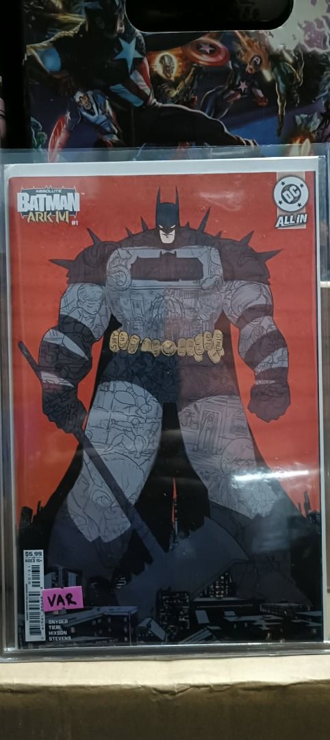 DC Comics Absolute Batman Ark M #1 (Category: Comics & Manga) located in Manila. Submitted by theyellowsun (Listing ID 1461189253, Image 1). Description: Absolute Batman: Ark-M Special: One Shot #1 (Cover C Riley Rossmo Card Stock Variant) Comes with toploader The issue explores how Arkham Asylum evolved into a global network of "Arks" controlled by the Absolute Joker. Can ship and do meetups: Meetups (STRICTLY only in these areas) - Alabang = Al