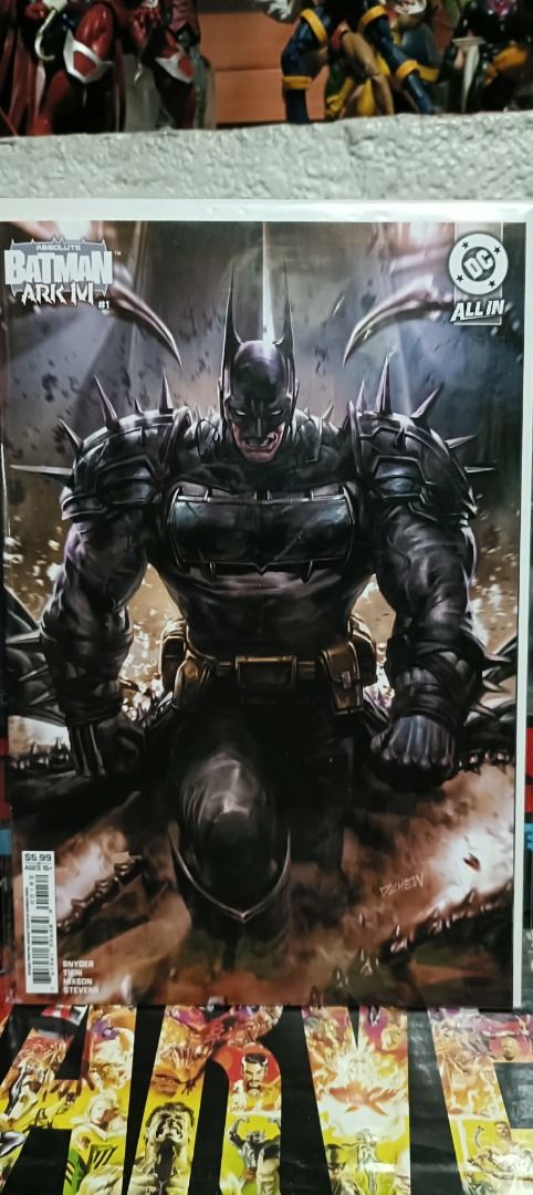 DC Comics Absolute Batman Ark M #1 2nd Print (Category: Comics & Manga) located in Manila. Submitted by theyellowsun (Listing ID 1461189763, Image 1). Description: Absolute Batman: Ark-M Special: One Shot #1 (2nd print) The issue explores how Arkham Asylum evolved into a global network of "Arks" controlled by the Absolute Joker. Can ship and do meetups: Meetups (STRICTLY only in these areas) - Alabang = Alabang Town Center, Festival Mall Alabang 