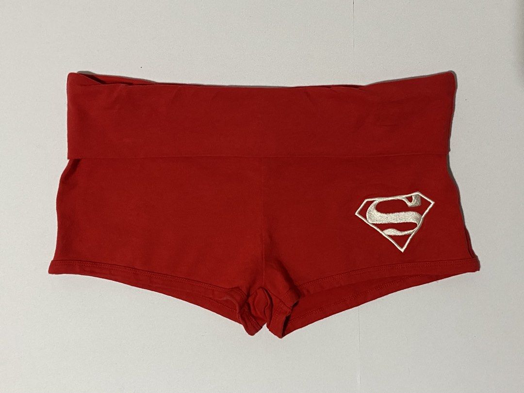 DC Comics red foldover Superman shorts (Category: Other Bottoms) located in Naga. Submitted by jamesarkkkk (Listing ID 1461283059, Image 2). Description: .