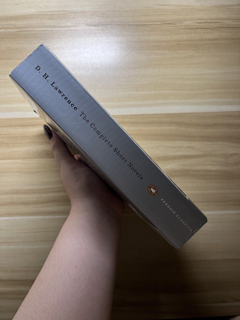 D.H. Lawrence - The Complete Short Novels (Category: Storybooks) located in Quezon City. Submitted by ekrudieter (Listing ID 1461241045, Image 2). Description: - D.H. Lawrence Short Novels Collection - Published by Penguin Classics - Features: 'The Fox', 'The Captain's Doll', 'The Ladybird', 'The Virgin and the Gypsy', 'The Escaped Cock' - Edited with introduction and notes by Keith Sagar and Melissa Partridge - Ideal for D.H. Lawrence enthusiast