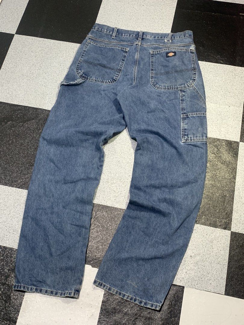 Dickies Carpenter (Category: Activewear) located in Angeles City. Submitted by badillajel81176 (Listing ID 1461167147, Image 2). Description: WTS -Dickies Denim Carpenter 📏 Size: Tag size “34“ 📏 Measurements: Thight:13 Length: 44 Hem:9 💢Issue-Normal for a dickies:Repatch holes Need wash ✨ Condition: 10/10 🟦 Color Rate:10/10 📍 Pampanga Angeles City 📦 Shipping available nationwide.