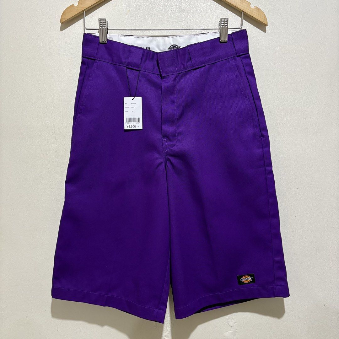 DICKIES DOUBLE KNEE PATCH PURPLE 🍇 (Category: Shorts) located in Manila. Submitted by AauuStin (Listing ID 1461229703, Image 1). Description: •Brand New wt Tag •Waist28x29 L24 .