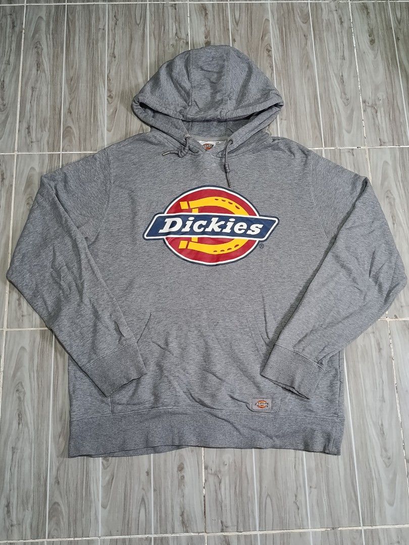 DICKIES OG LOGO HOODIE JACKET (freeshipping) (Category: Coats, Jackets and Outerwear) located in Quezon City. Submitted by gyl-stop (Listing ID 1461128937, Image 1). Description: free shipping heavy cotton 25 x 29 very good condi cr: 9.5/10 issue: distress sa ribbings and dun sa lace hole.