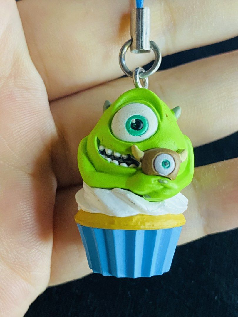 Disney Pixar Mike Wazowski cupcake charm (Category: Character Goods) located in Manila. Submitted by kawaii_omocha_est2020 (Listing ID 1461266736, Image 1). Description: .