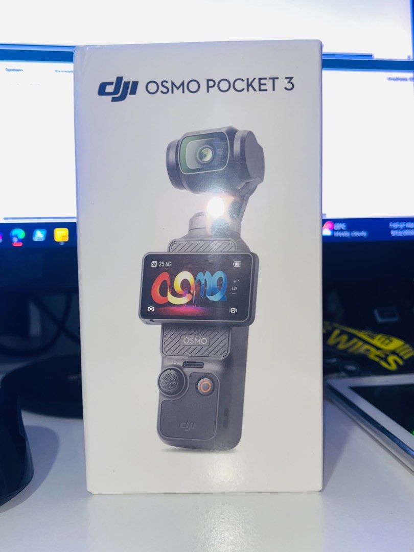DJI Osmo Pocket 3 (Category: Cameras) located in Batangas. Submitted by itscaaaarl (Listing ID 1461252681, Image 2). Description: 📸 DJI Osmo Pocket 3 — Brand New & Sealed Brand new and factory sealed. Never opened or used. 📌 Actual item/reference photo included, photo is provided for reference only. The unit being sold is still sealed and unopened. Serious buyers only. PM for inquiries..