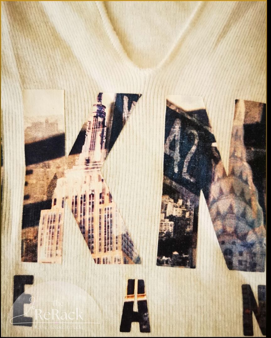 DKNY JEANS 3/4 SLEEVE TOP (Category: Longsleeves) located in Calamba. Submitted by rackme (Listing ID 1461247410, Image 3). Description: 🔥 NOW ₱105 ONLY!! ᴏʟᴅ ᴘʀɪᴄᴇ: ₱125 📏 Size Small (S).