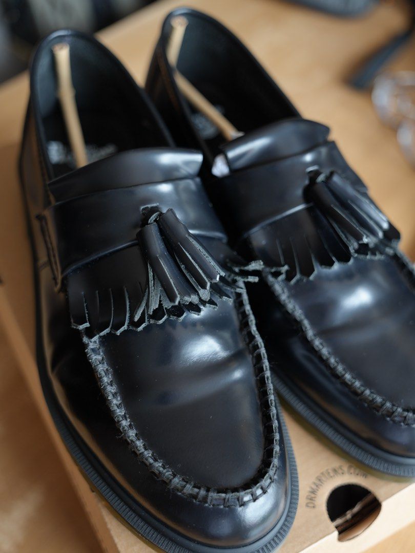 Dr. Martens Adrian Black UK 11 (Category: Dress Shoes) located in Muntinlupa City. Submitted by greendragons (Listing ID 1461147440, Image 1). Description: Dr. Martens Adrian Black UK 11 US 12 Used once RFS: Wrong size BGC or Alabang.