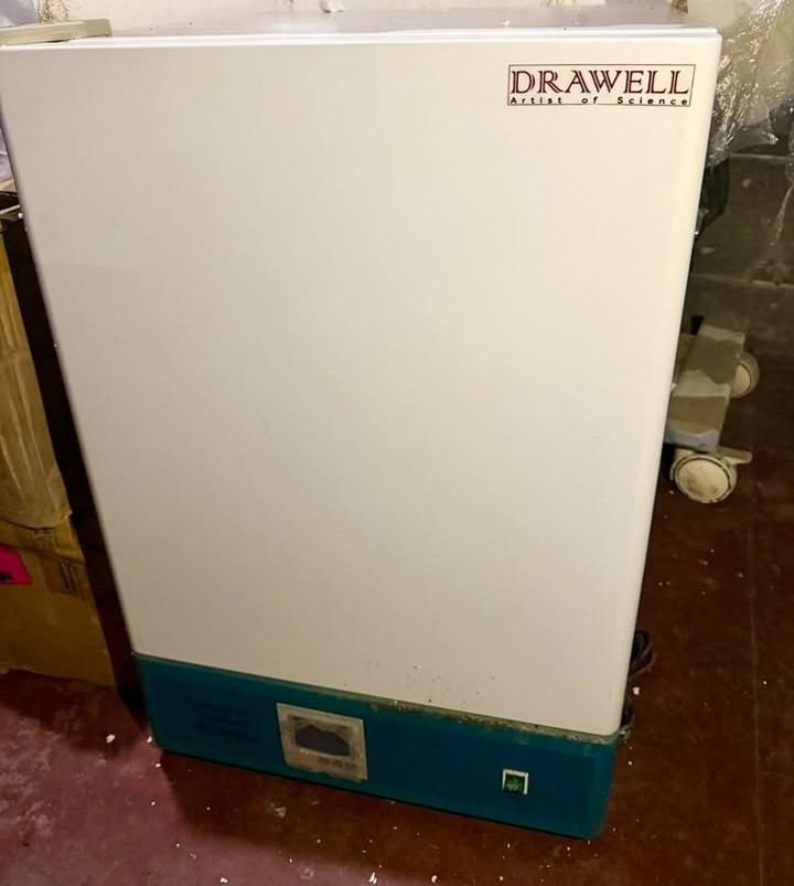 DRAWELL IB Series Laboratory Incubator (Category: Textbooks) located in Digos. Submitted by medfindsdvo (Listing ID 1461270987, Image 1). Description: stored/unused electro-thermal stable temperature incubator comes with operation manual + rack 1 unit available 📍 davao city price is negotiable, just send an offer :) meet up within davao city or delivery can be arranged message me for more pics/details. can also show the unit through video call b
