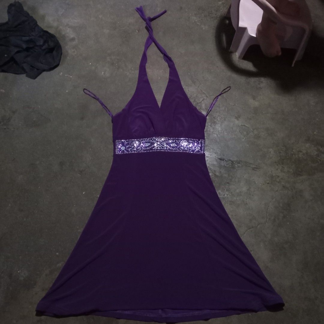 Dress violet (Category: Dresses) located in Manila. Submitted by tcbukay_zxc25 (Listing ID 1461322813, Image 1). Description: good condition.