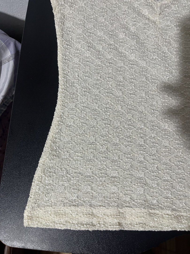 Espiritmur cream patterned top | y2k fairy cleangirl (Category: Sleeveless) located in Tuguegarao City. Submitted by wear.lyunji (Listing ID 1461269322, Image 2). Description: xs-s.