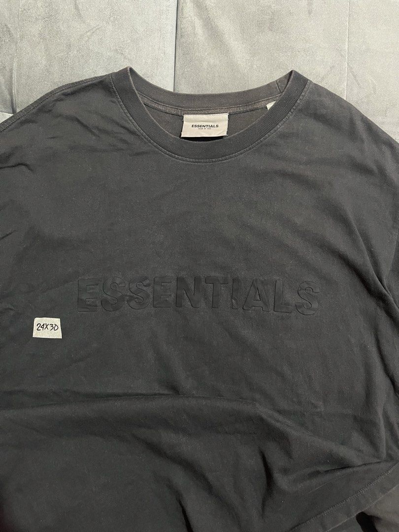 ESSENTIALS (Category: Tshirts & Polo Shirts ) located in Ipil. Submitted by cris_1999_fire (Listing ID 1461253859, Image 3). Description: Essentials Width:24 Length:30 Color rate:8.5/10 Good condition.